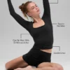 Alo Softsculpt Precision langermet – svart