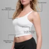 Alo Softsculpt Precision Singleter – hvit