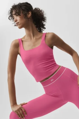 Alo Softsculpt Precision Singleter – Paradise Pink