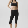 Alo Softsculpt Shoreline Capri – Svart