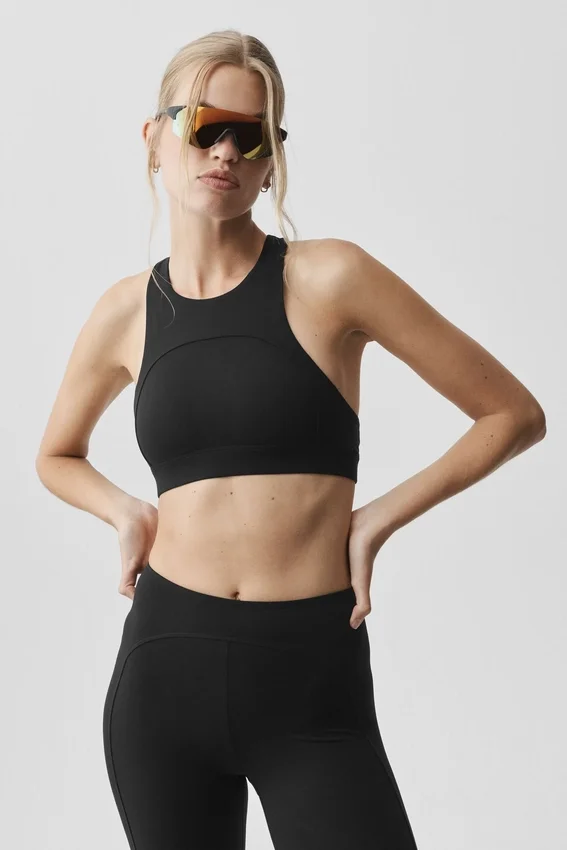 Alo Softsculpt Superset-BH – svart