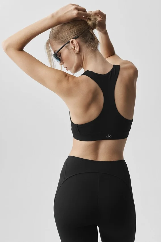 Alo Softsculpt Superset-BH – svart