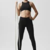 Alo Softsculpt High-Waist 7/8 Superset Tights – Svart