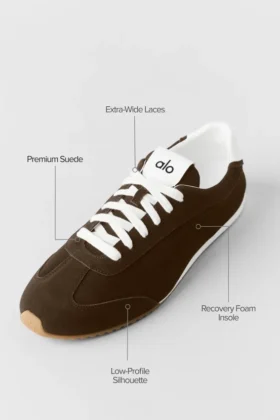 Alo Sunset Sneaker – Espresso