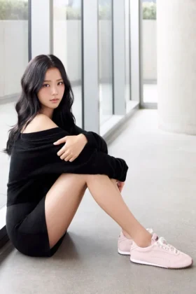 Alo Sunset-sneaker + Jisoo – Bloom Pink