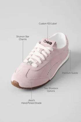Alo Sunset-sneaker + Jisoo – Bloom Pink