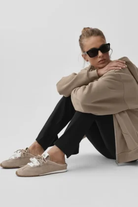 Alo Sunset Sneaker Mule – Gravel