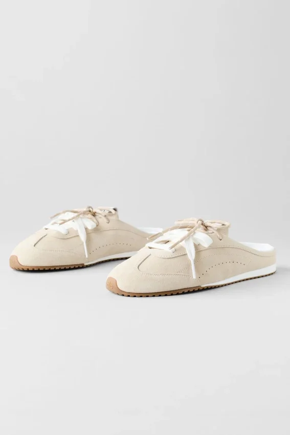 Alo Sunset Sneaker Mule – Sandstone