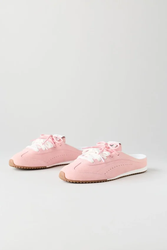 Alo Sunset Sneaker Mule – Sundrenched Pink