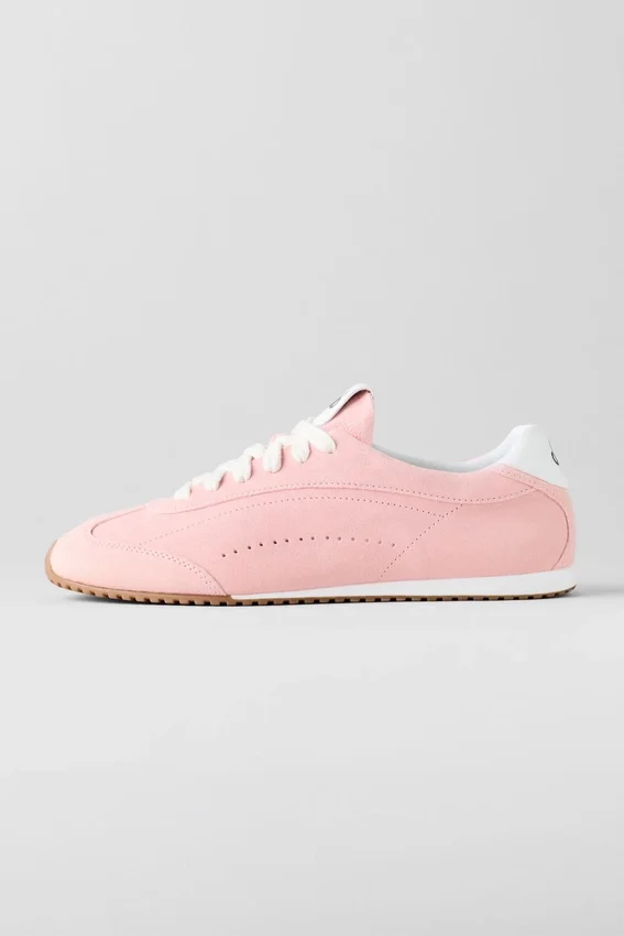 Alo Sunset Sneakers – solkysset rosa