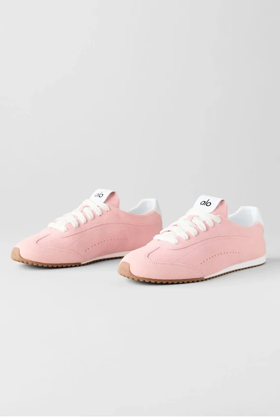 Alo Sunset Sneakers – solkysset rosa