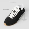 Alo Sunset Sneakers – svart