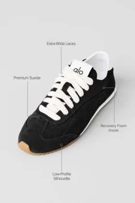 Alo Sunset Sneakers – svart