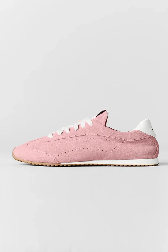 Alo Sunset Sneakers – vintage rosa