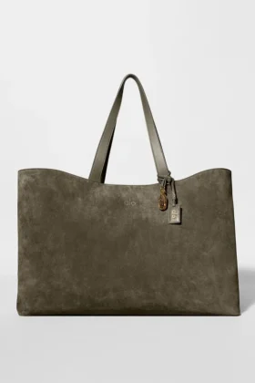 Alo Tranquility-handlenett – oliventrær-suede