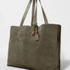 Alo Tranquility-handlenett – oliventrær-suede
