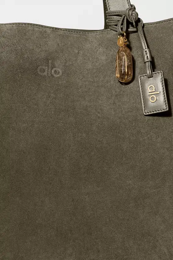Alo Tranquility-handlenett – oliventrær-suede