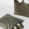 Alo Tranquility-handlenett – oliventrær-suede