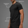 Alo Vapor Crewneck Shorts – Svart