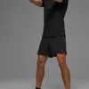 Alo Vapor Crewneck Shorts – Svart