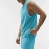 Alo Vapor Muscle Tank – Blue Breeze