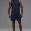 Alo Vapor Muscle Tank – Navy