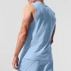 Alo Vapor Muscle Tank – Seashell Blue