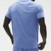 Alo Vapor T-skjorte med rund hals og korte ermer – Provence Blue