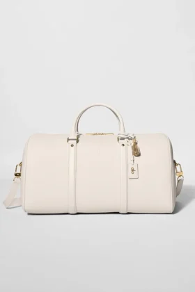 Alo Voyage Duffelbagger – benfarget skinn