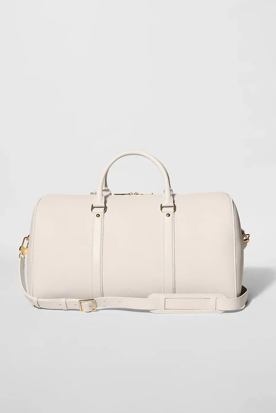 Alo Voyage Duffelbagger – benfarget skinn