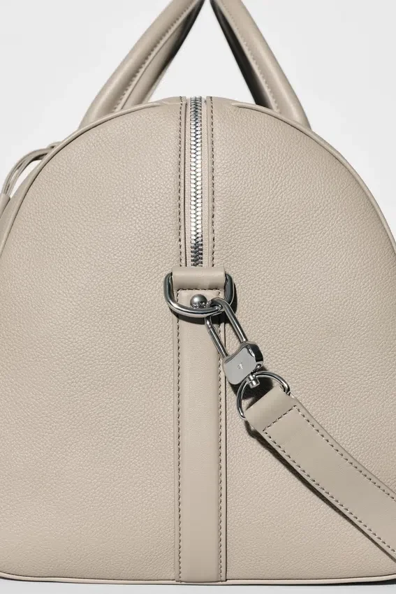 Alo Voyage Duffelbagger – Gravel-lær