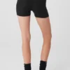 Alolux High-Waist Me Time Shorts – svart