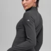 Alosoft 1/2 Zip Rapid Gensere – antrasitt