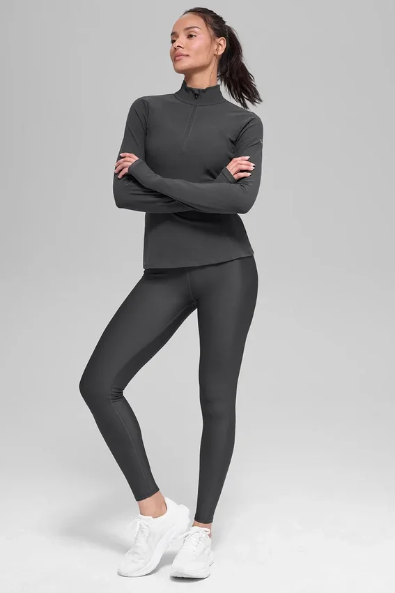Airlift vintervarme High-Waist leggings – antrasitt