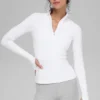 Alosoft 1/2 Zip Rapid Gensere – hvit