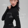 Alosoft 1/2 Zip Rapid Gensere – svart