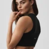 Alosoft Affection V-hals BH-tank – svart