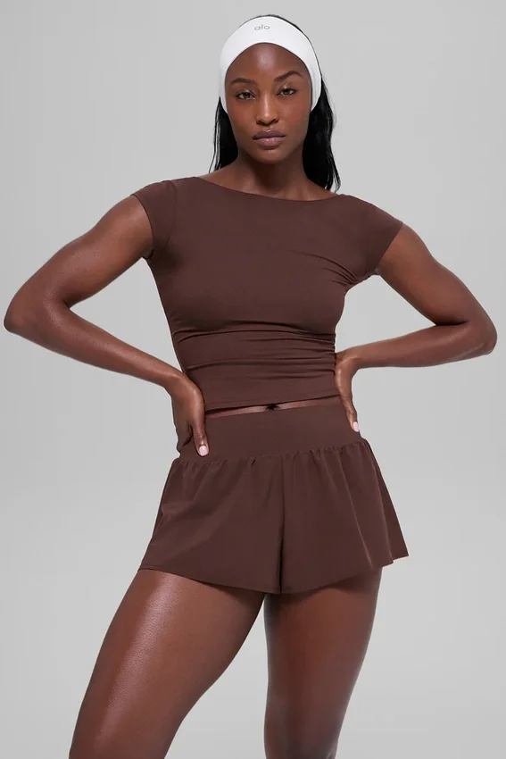 Alosoft Back for More T-skjorte – Brownstone