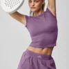 Alosoft Back for More T-skjorte – Plum Kiss