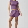 Alosoft Back for More T-skjorte – Plum Kiss