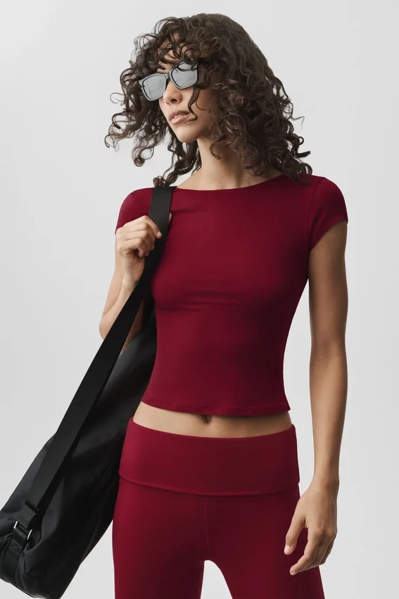 Alosoft Back for More T-skjorte – Summer Romance Red