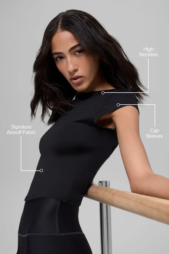 Alosoft Back for More T-skjorte – Svart