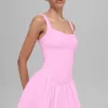 Alosoft Break Point tenniskjole – Candy Heart Pink