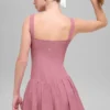 Alosoft Break Point tenniskjole – Pink Wild Rose
