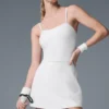 Alosoft Courtside tenniskjole – hvit