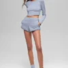 Alosoft Crop Finesse langermet – Winter Frost