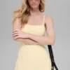 Alosoft Encore tenniskjole – Candlelight Yellow