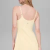 Alosoft Encore tenniskjole – Candlelight Yellow