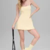 Alosoft Encore tenniskjole – Candlelight Yellow