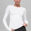 Alosoft Finesse langermet – hvit